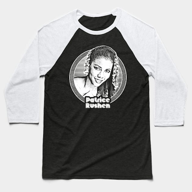 Patrice Rushen /// 80s Retro Fan Design Baseball T-Shirt by DankFutura